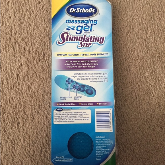Dr. Scholl’s Massaging Gel Stimulating Step Insole - Picture 2 of 3